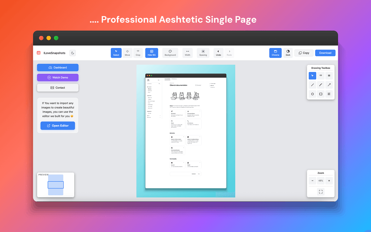 Professional Screenshot Capture